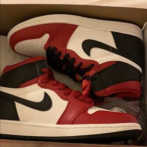 air jordan 1 retro high “satin red”